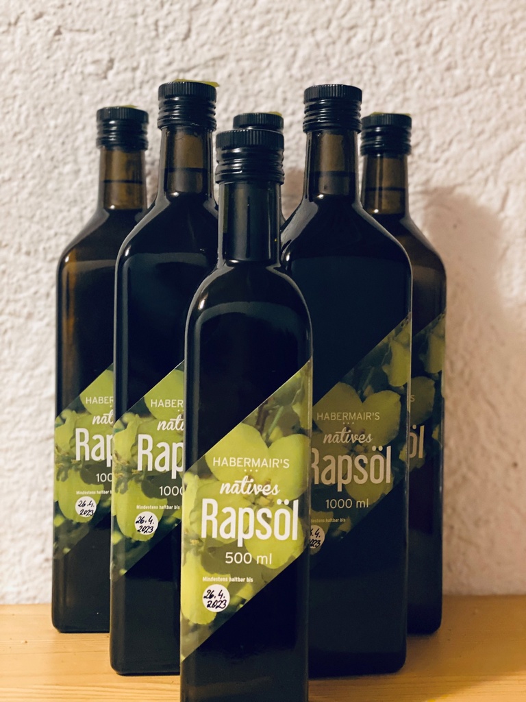 Habermair's native Rapsöl 1 l