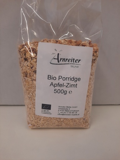 Bio Porridge Apfel-Zimt 500 g