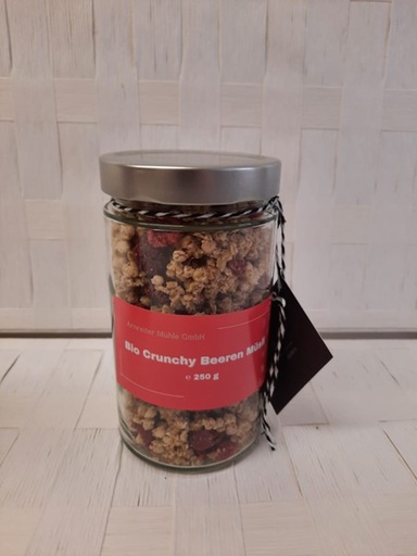 Müsli Bio Brunchy Beeren 250g im Glas